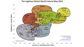 Cultural Map - World Values Survey 7 (2023). 